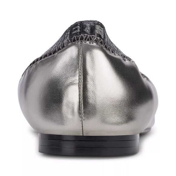 Karl Lagerfeld Paris Women's Vinette Pointed Toe Ballet Flats - Picture 4 of 5